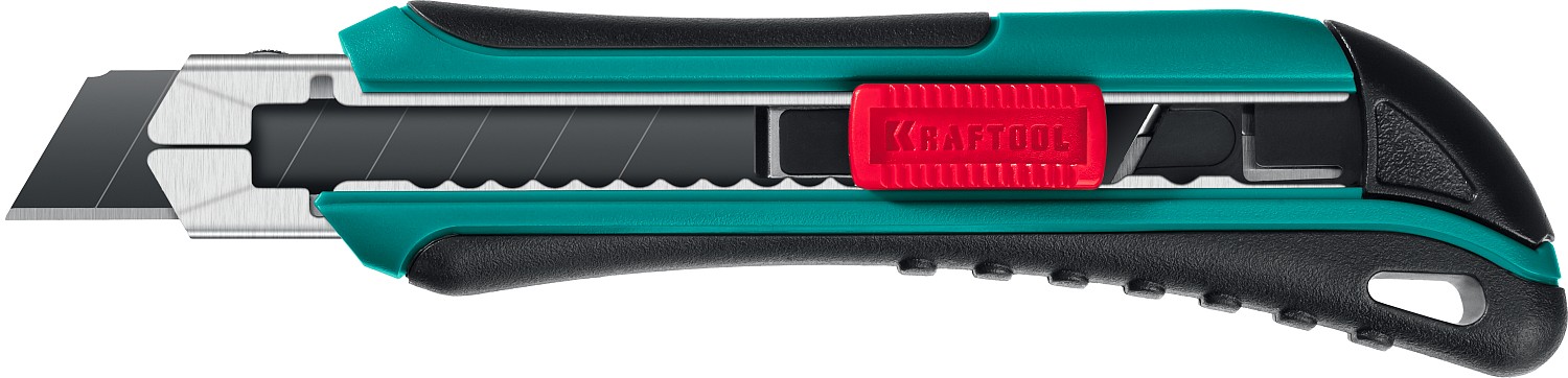 KRAFTOOL AK-18, 18 мм, нож с сегментированным лезвием (09193)