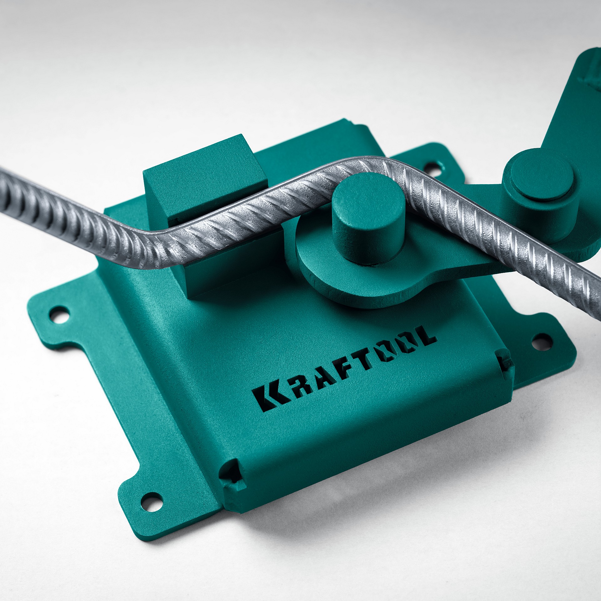 KRAFTOOL 20 PT, плавный гиб, на подшипнике, ручной станок для гибки арматуры (23300)