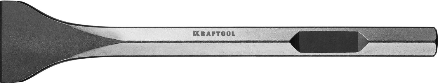 KRAFTOOL ALLIGATOR, 75 x 400 мм, HEX 28, лопаточное зубило (29341-75-400)