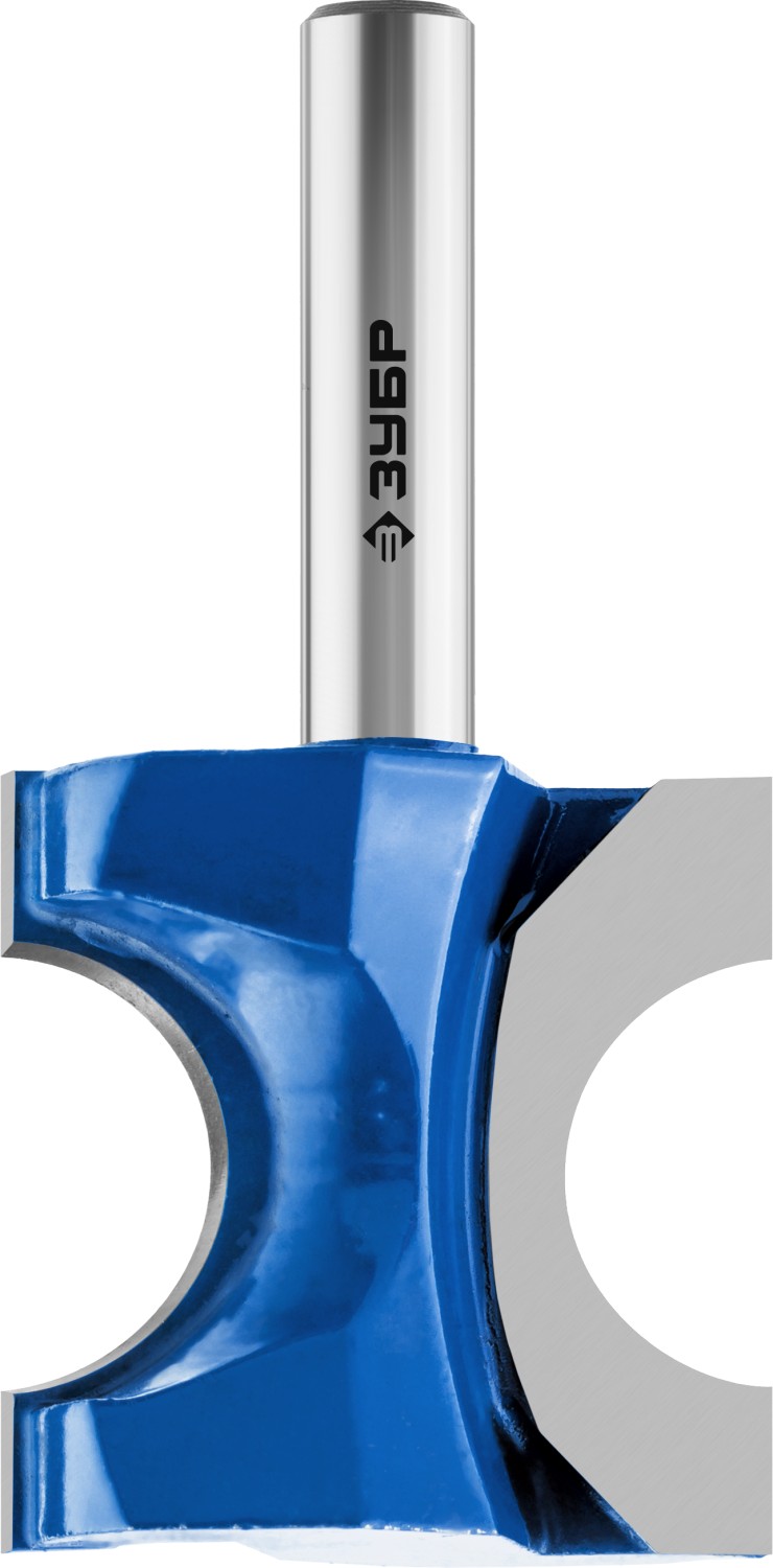 ЗУБР 34.9 x 35 мм, радиус 9.5 мм, фреза полустержневая, Профессионал (28723-34.9)