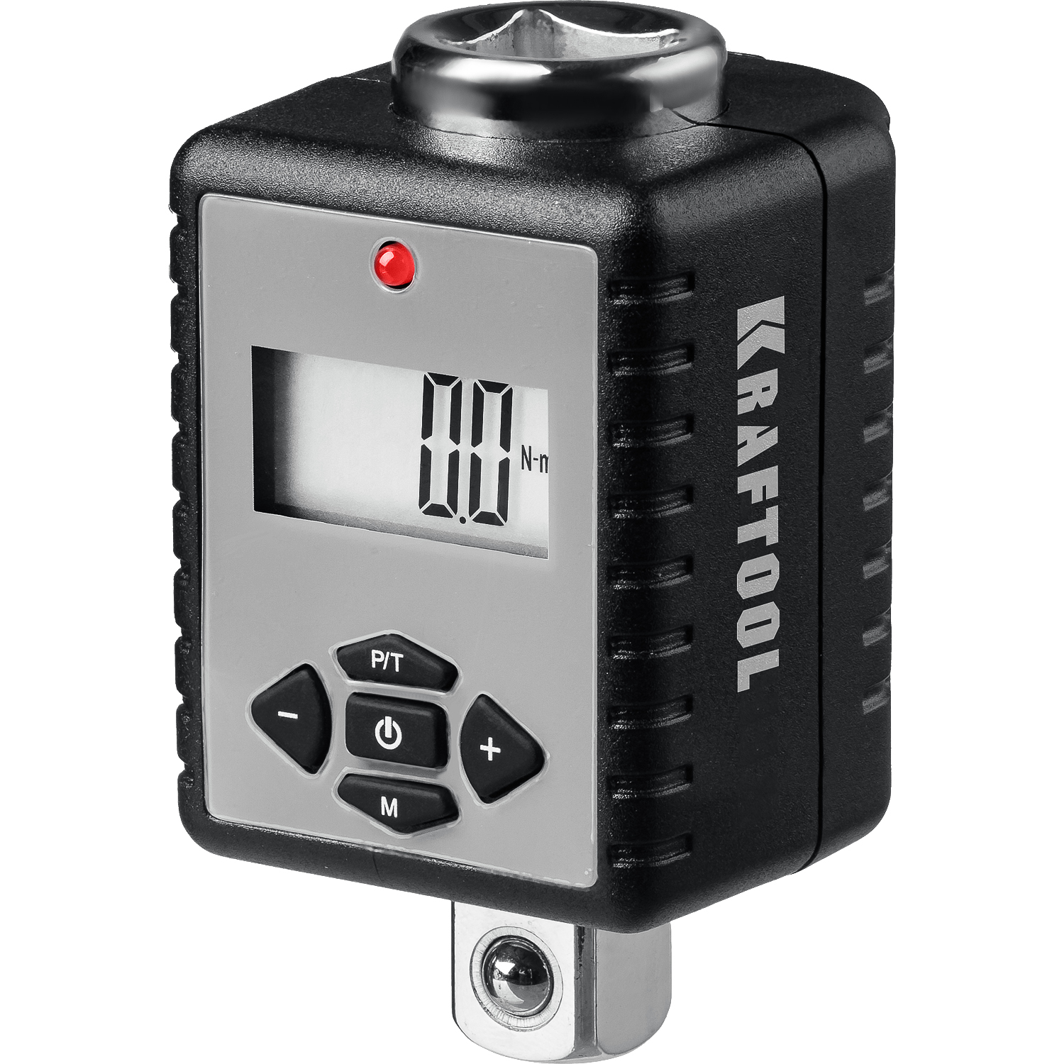 KRAFTOOL GRAND, 1/2″, 40 - 200 Н·м, динамометрический адаптер с переходниками (64044-200)