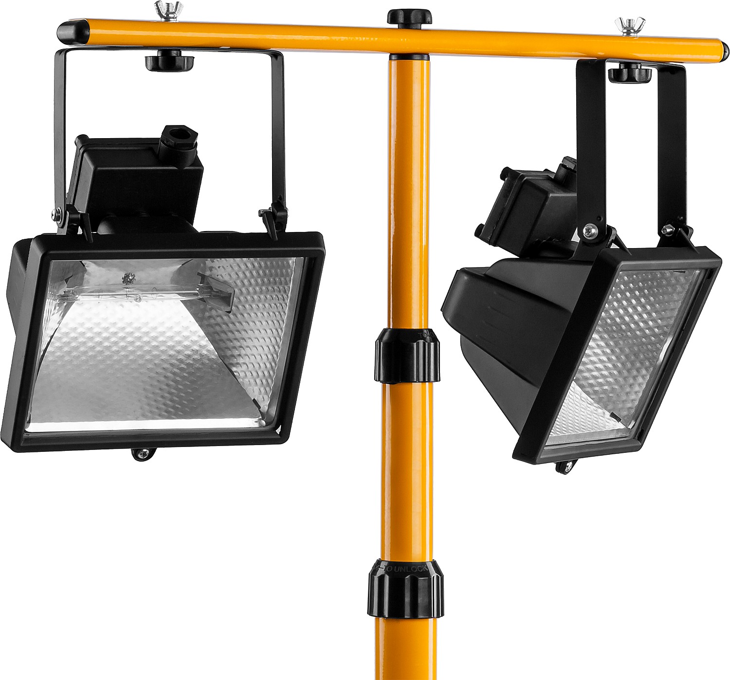 STAYER MAXStable, 1.6 м, телескопический штатив для 2х прожекторов (56922)