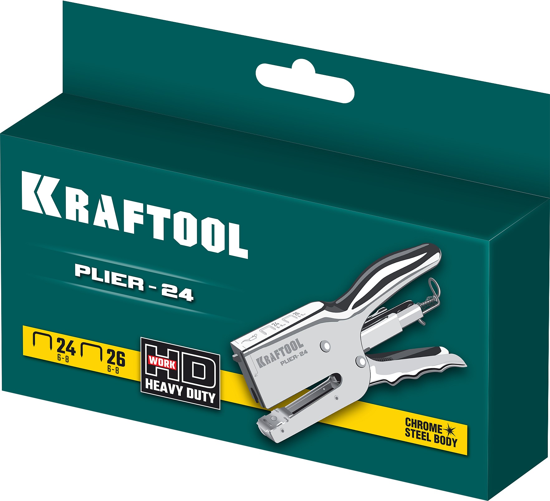 KRAFTOOL HD-24, тип 24, 26, мощный стальной плайер (3124)
