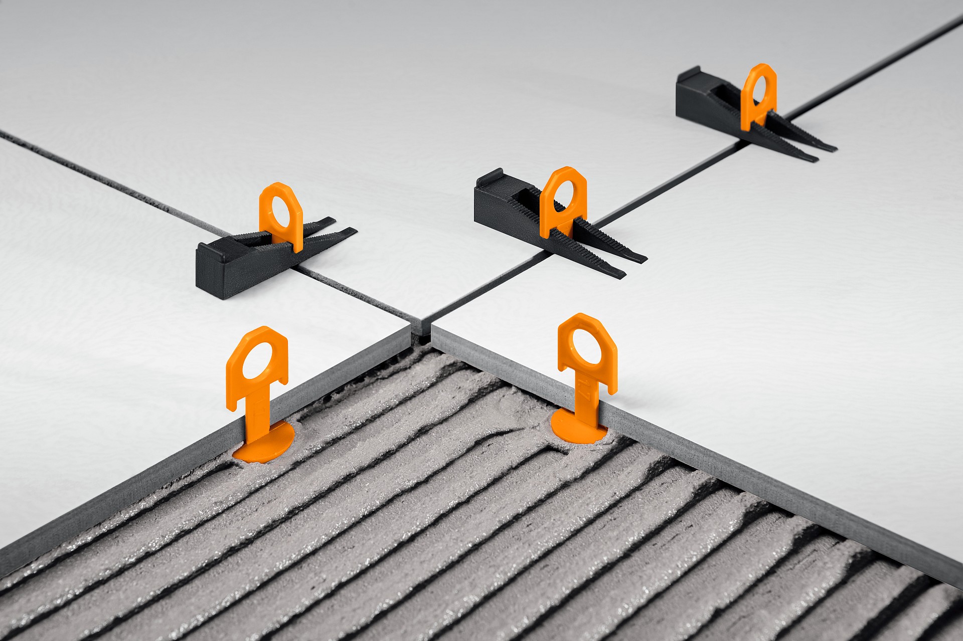 ЗУБР СВП, комплект: 1,7 мм, клин+зажим 50 + 50 шт, система выравнивания плитки (3384-H50)