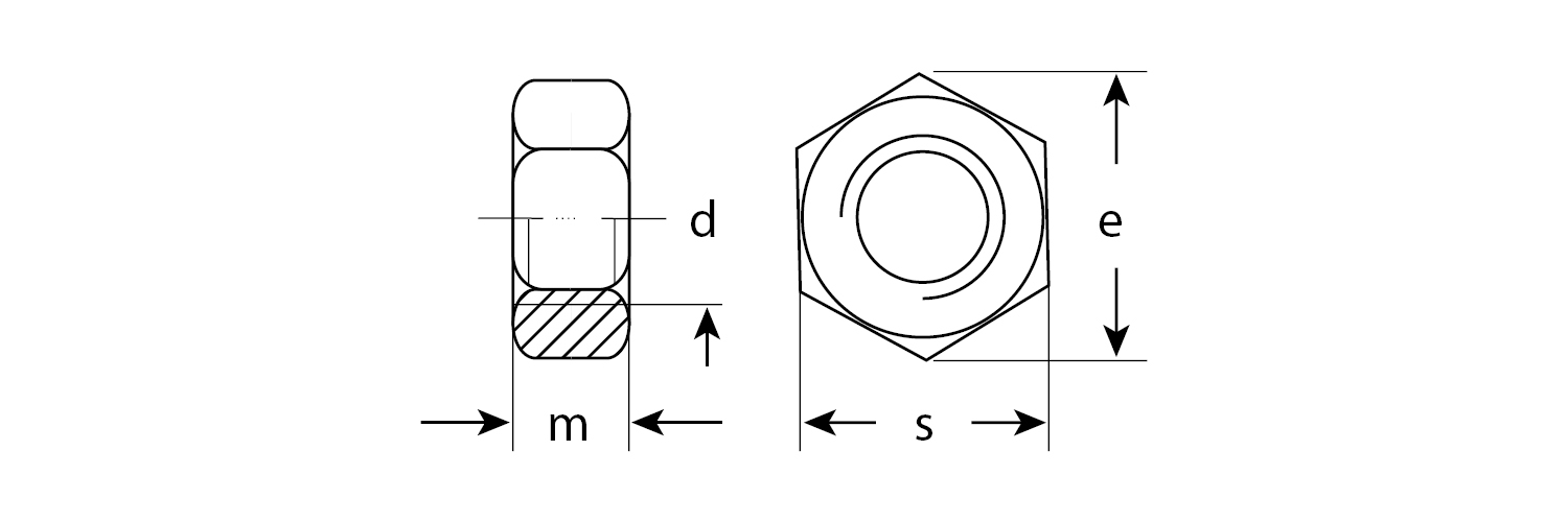 ЗУБР ГОСТ ISO 4032-2014, кл. пр. 6, M8, цинк, 5 кг, шестигранная гайка (303550-08)