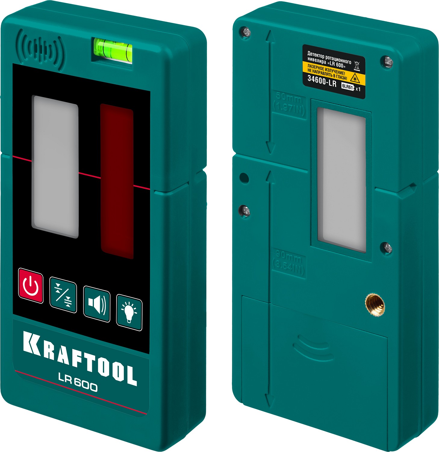 KRAFTOOL RL600, 600 м, ротационный лазерный нивелир (34600)