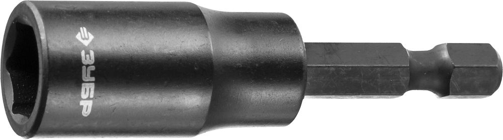 ЗУБР 10 мм, 60 мм, удлиненная, ударная бита с торцевой головкой, Профессионал (26377-10)