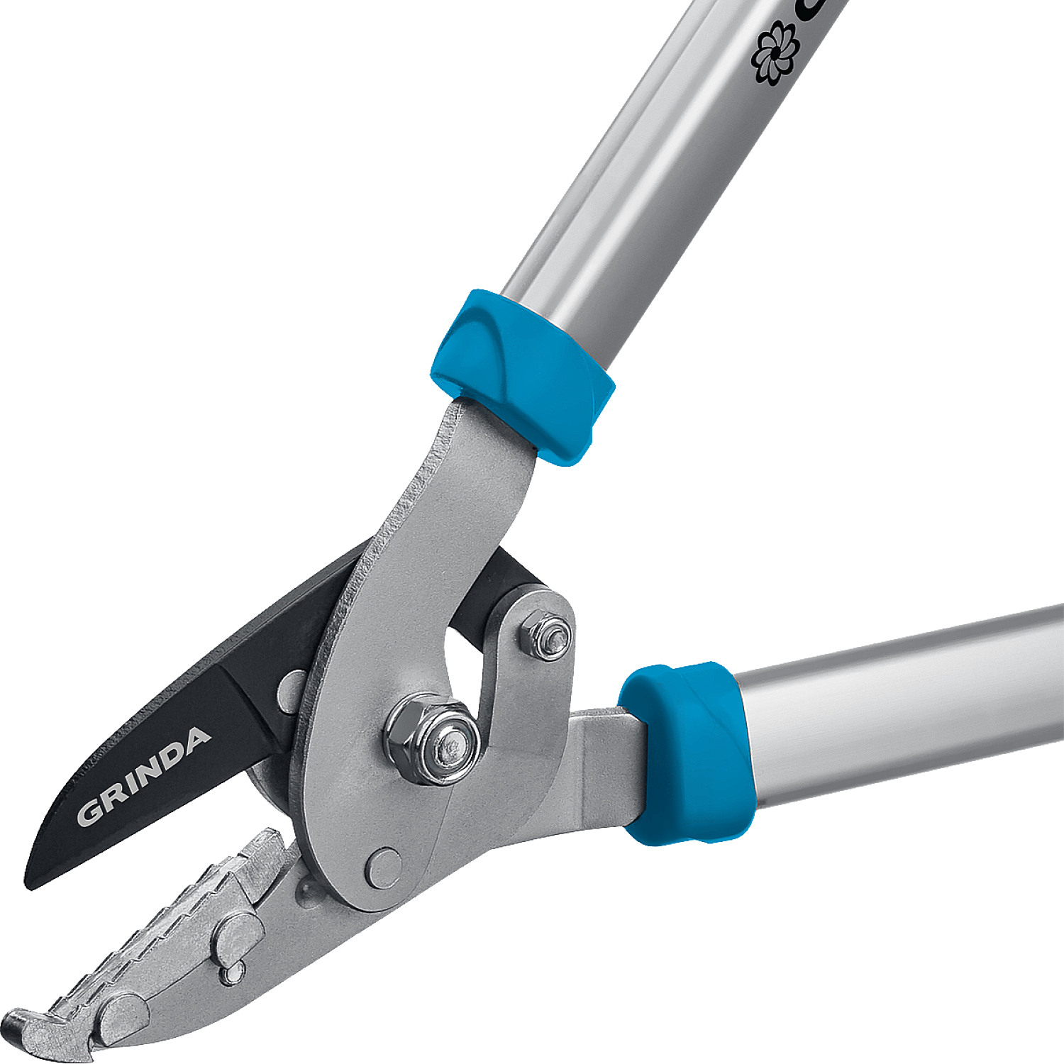 GRINDA PL-740A, длина 740 мм, лезвия из высокоуглеродистой закаленной стали, алюминиевые рукоятки, большой контактный сучкорез, PROLine (424517)