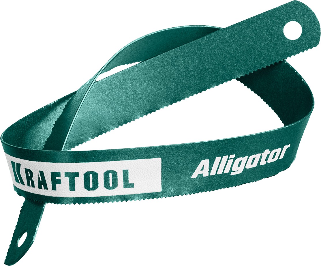 KRAFTOOL Alligator-24, 24 TPI, 300 мм, биметаллическое гибкое полотно по металлу (15942-24-1)