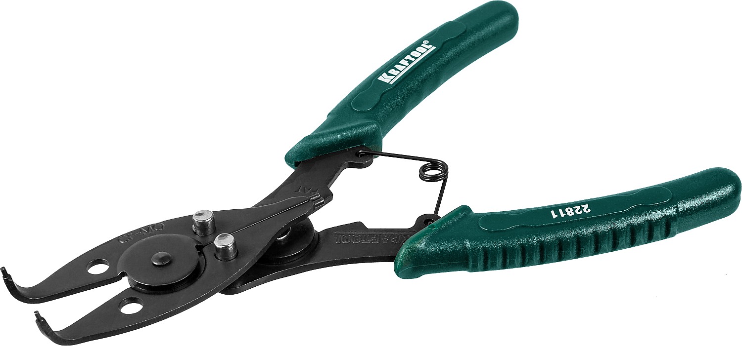 KRAFTOOL Universal 6-in-1, внешний/внутренний, съемник стопорных колец (22811)