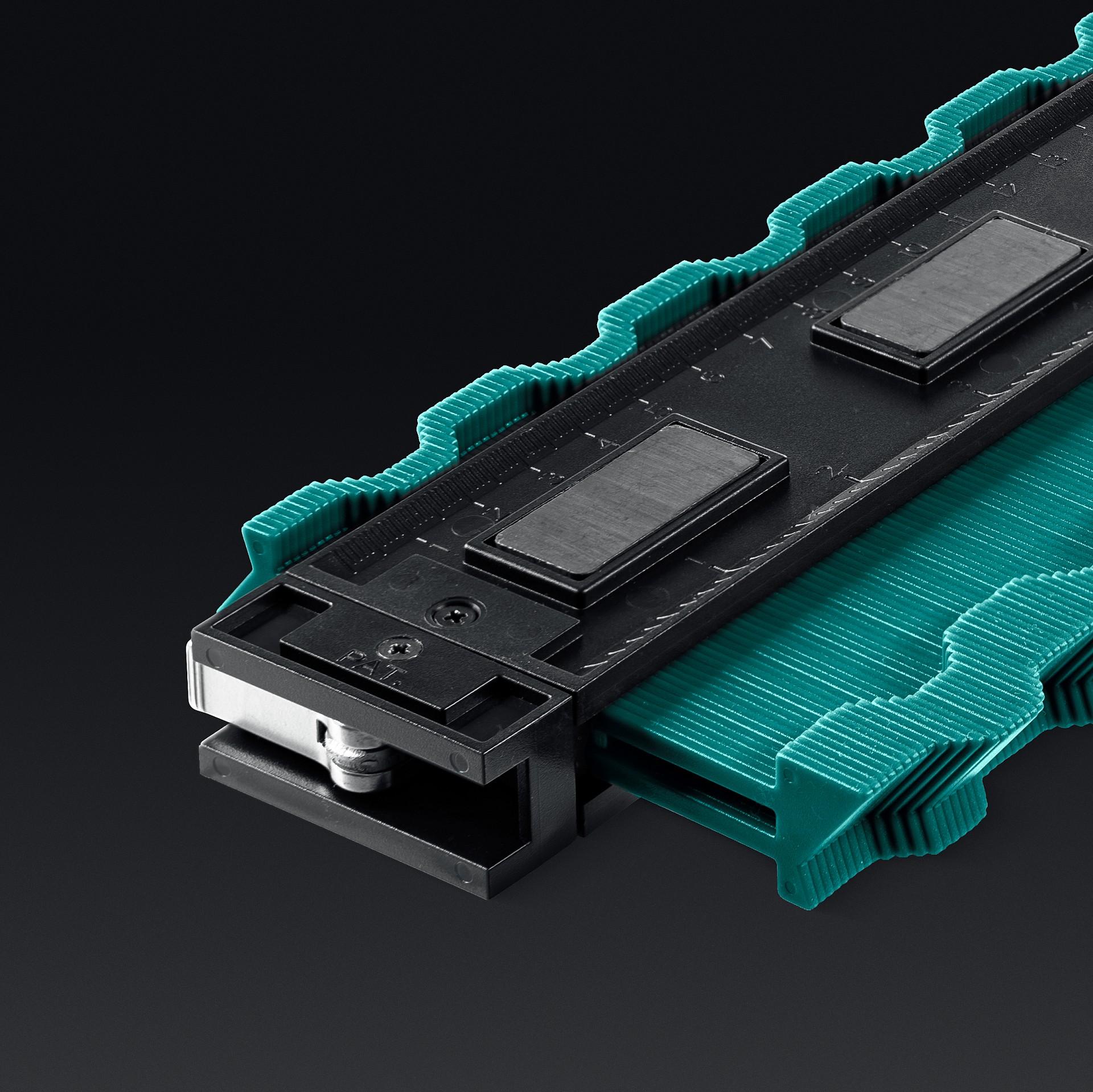 KRAFTOOL 500 мм, шаблон для копирования контура с фиксатором (30077-500)