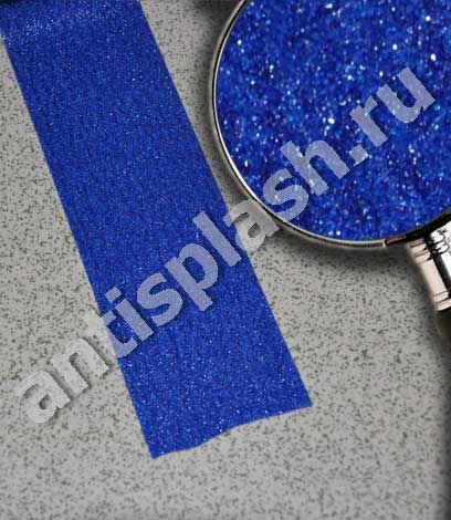 Slip-Stop, средней зернистости, 25 мм синий 18,3м