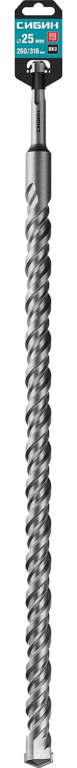 СИБИН 25 х 310 мм, SDS-plus бур (29312-310-25)