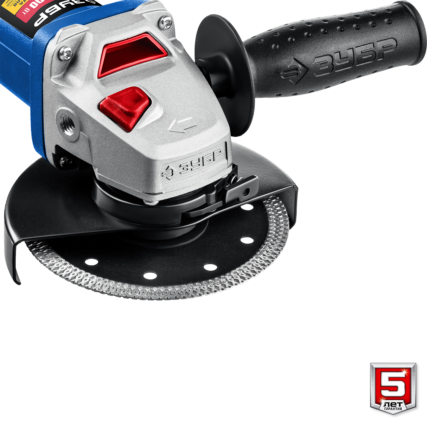 ЗУБР 1500 Вт, d125 мм, УШМ, регулировка оборотов, Профессионал (УШМ-П125-1500 ЭПСТ)