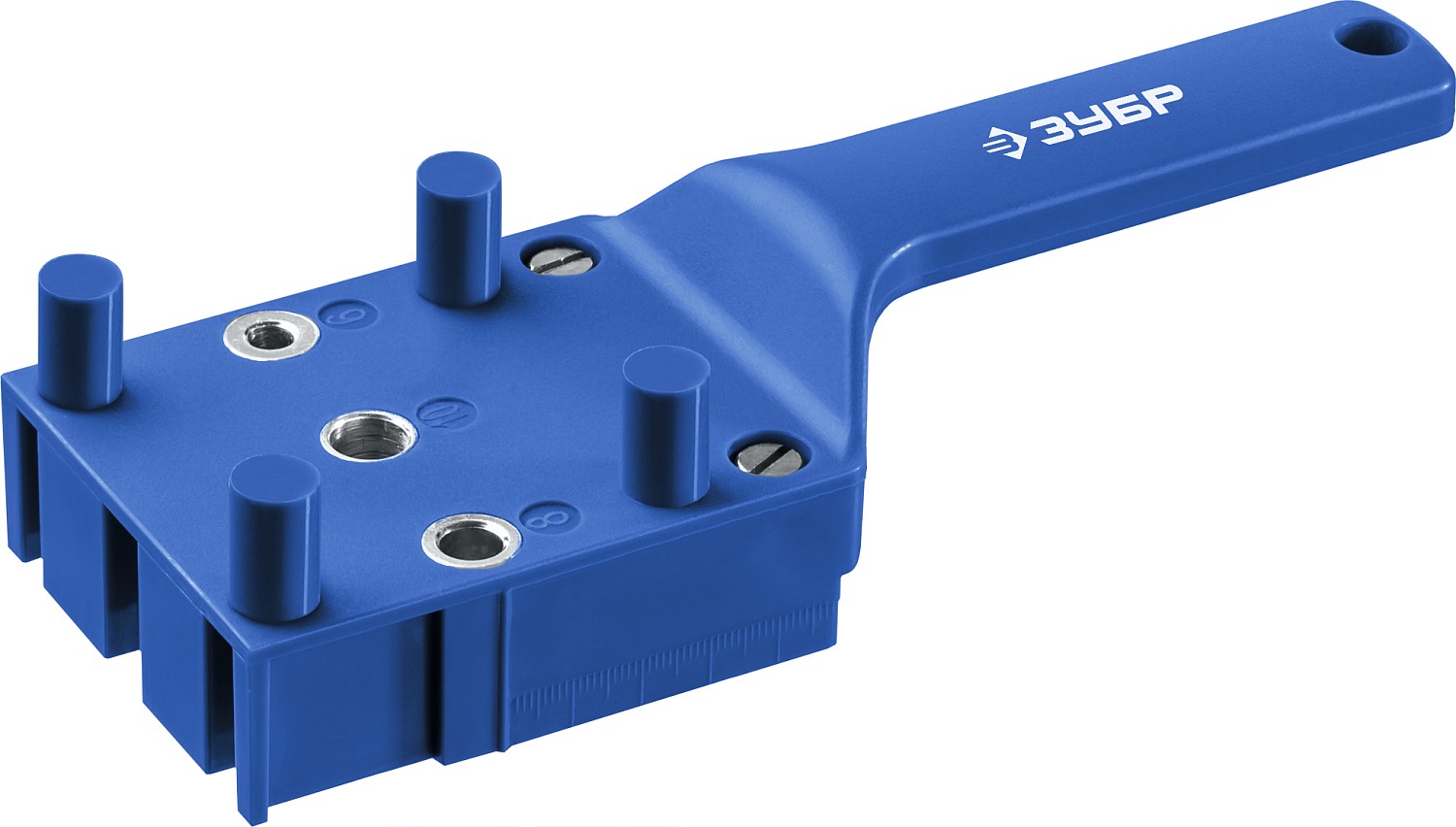 ЗУБР три отверстия, кондуктор для шкантов, Профессионал (30083)