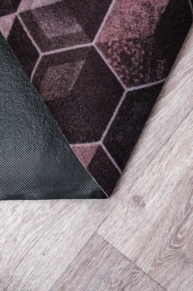 Велюровая дорожка 0,8x15 «Соты микс»