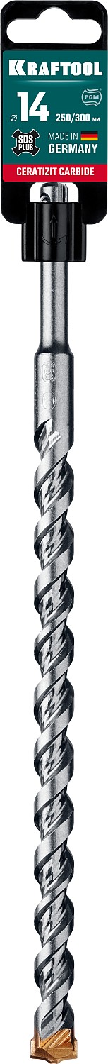 KRAFTOOL Ceratizit Carbide, 14 х 300 мм, SDS-plus бур (29320-310-14)