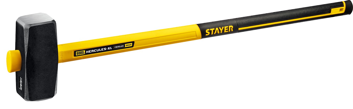 STAYER Fiberglass, 6 кг, кувалда с удлинённой рукояткой, Professional (20110-6)
