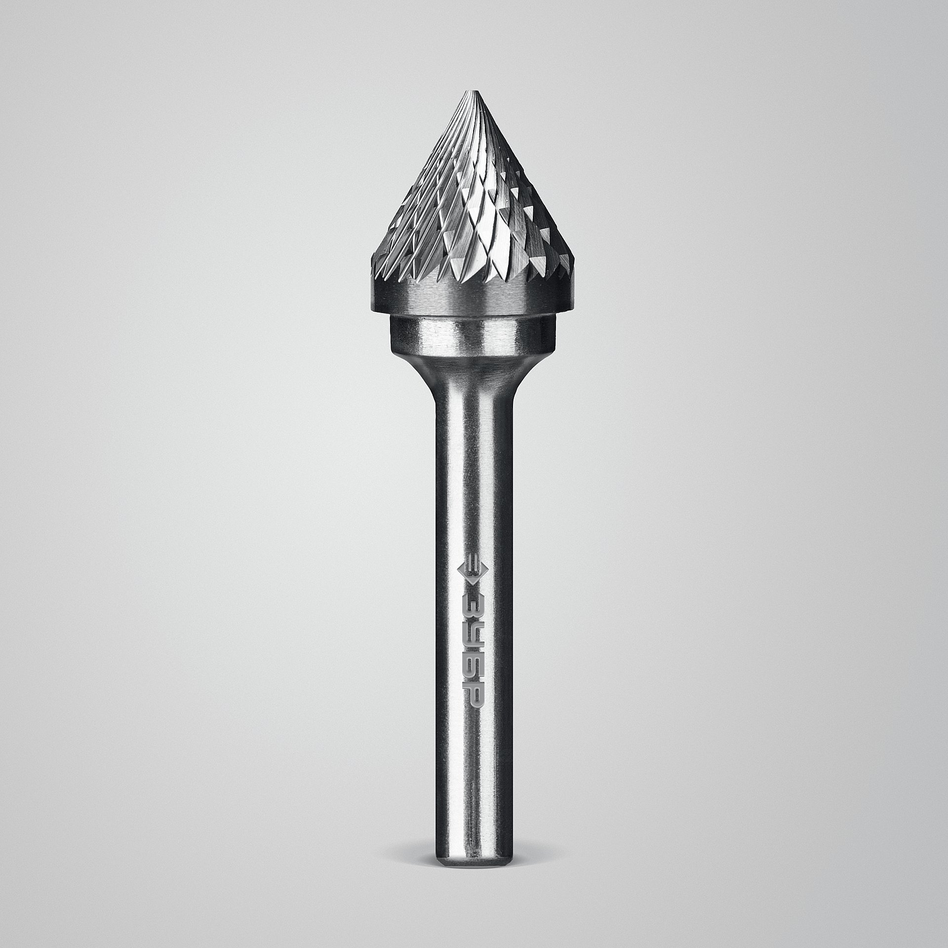 ЗУБР 16х14 мм, тип J (зенкер с вершиной 60°), хв-к 6 мм, твердосплавная борфреза, ПРОФЕССИОНАЛ (28808-16-14)