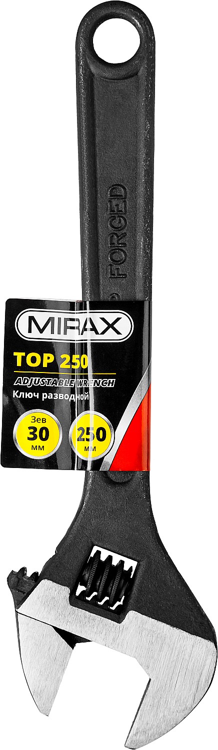 MIRAX TOP, 250/30 мм, разводной ключ (27250-25)