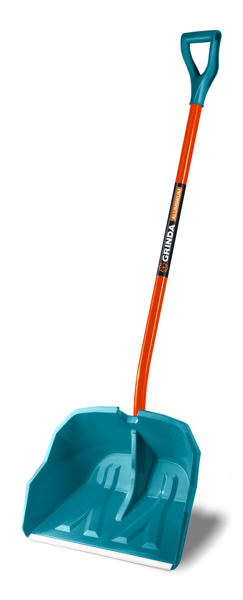 GRINDA Alu-600, снеговая лопата, алюминиевый черенок, пластиковый ковш 590мм (39942) PROLine
