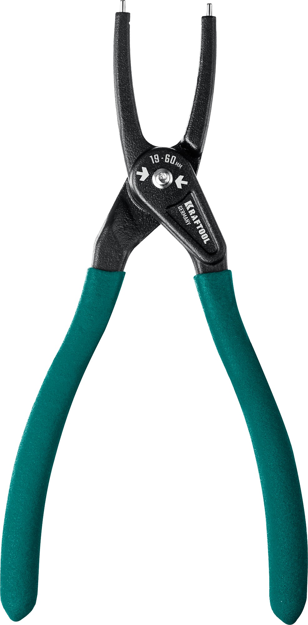 KRAFTOOL 180 мм, прямые губки, внутренний, Ссъемник стопорных колец (22812-1)