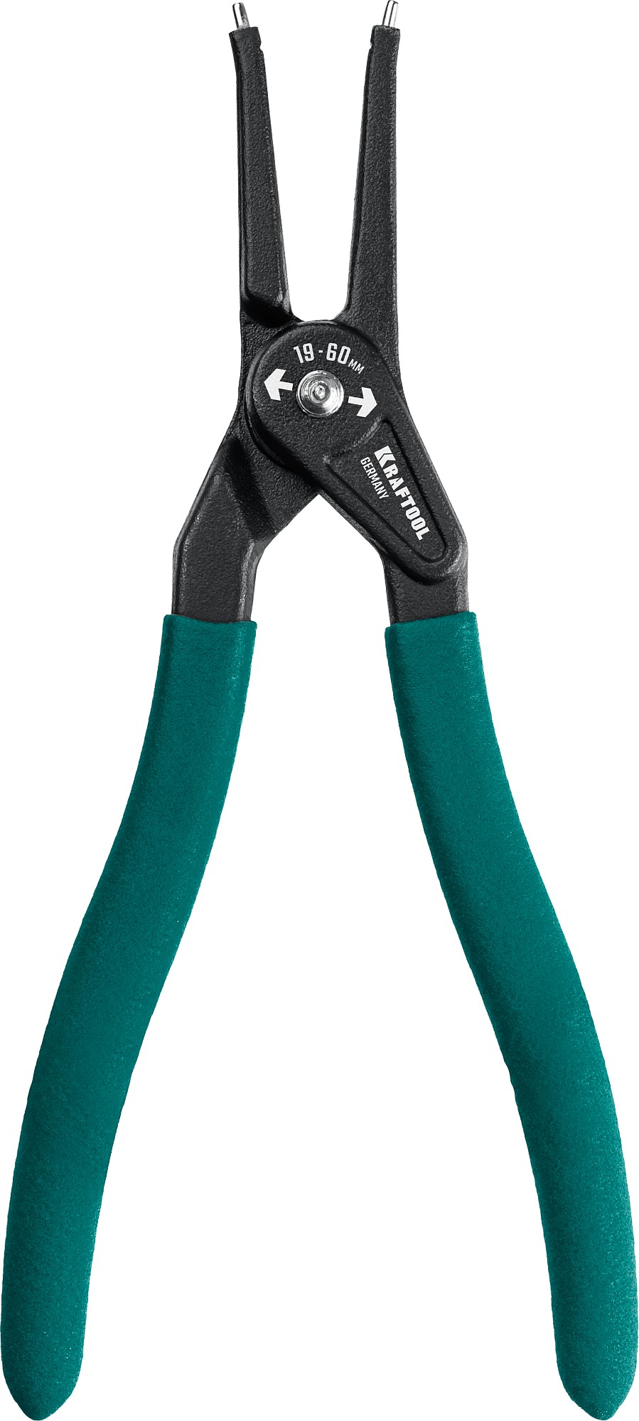 KRAFTOOL 180 мм, прямые губки, внешний, съемник стопорных колец (22812-3)