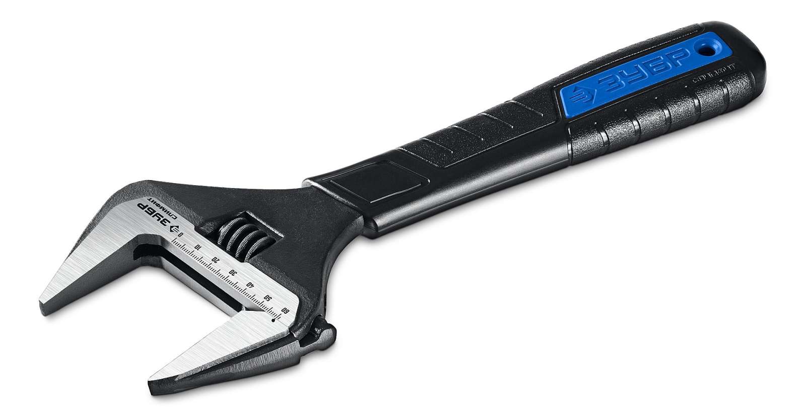 ЗУБР СлимФит, 300/60 мм, разводной ключ, ПРОФЕССИОНАЛ (27245-30)