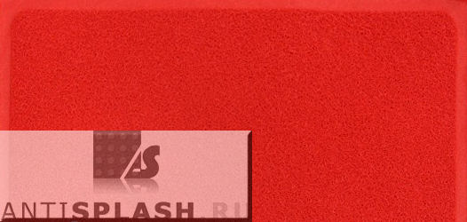 Коврик «Лапша» 500x700 мм, красный