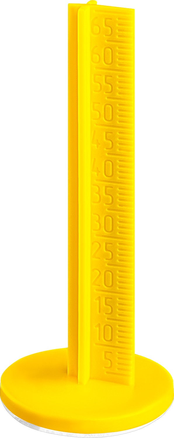 ЗУБР РЕПЕР, 70 мм, 50 шт, маяки для пола самоклеящиеся (301616-50)