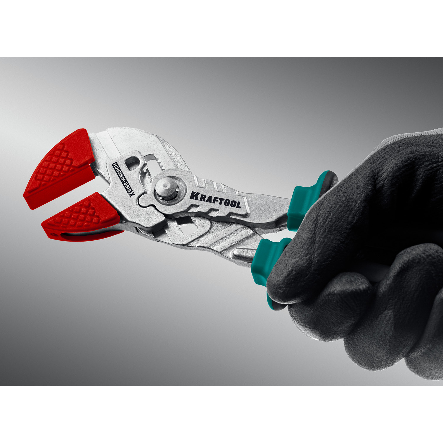 KRAFTOOL Vise-Wrench X, 180 мм, клещи переставные-гаечный ключ (22066)