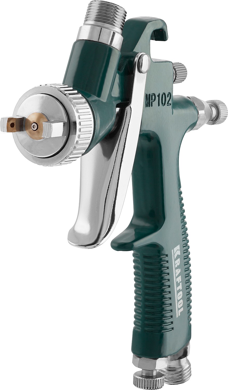 KRAFTOOL AIRKRAFT MINI, HVLP, 1 мм, пневматический краскопульт с верхним бачком (06565-1.0)