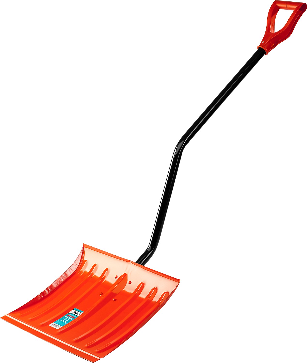 СИБИН ЛС-460, снеговая лопата, стальной черенок, стальной ковш 460мм (421849)