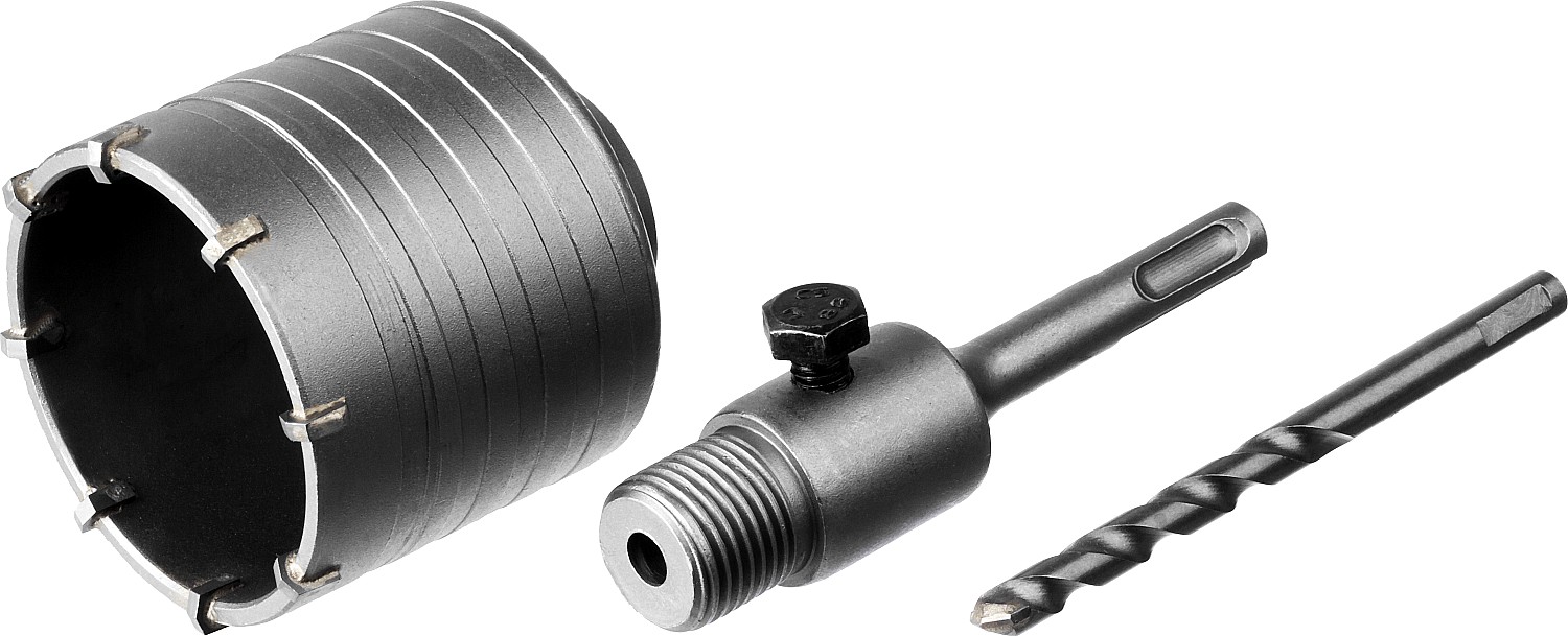 СИБИН 68 мм, SDS - Plus, 8Т, коронка по бетону с оснасткой (29216-68)