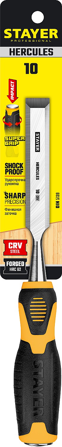 STAYER Hercules, 10 мм, стамеска-долото, Professional (18205-10)