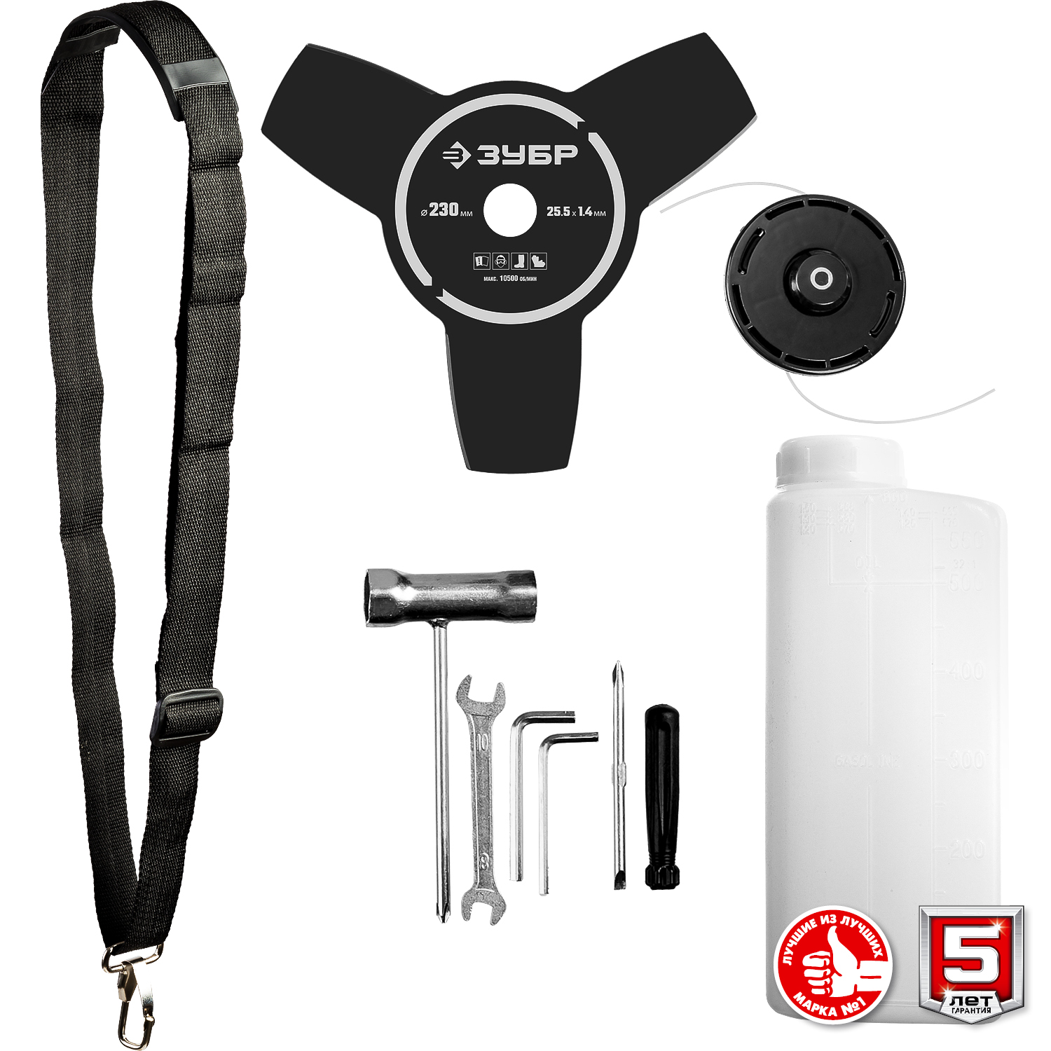 ЗУБР 1.3 кВт, бензиновый триммер (КРБ-1300)