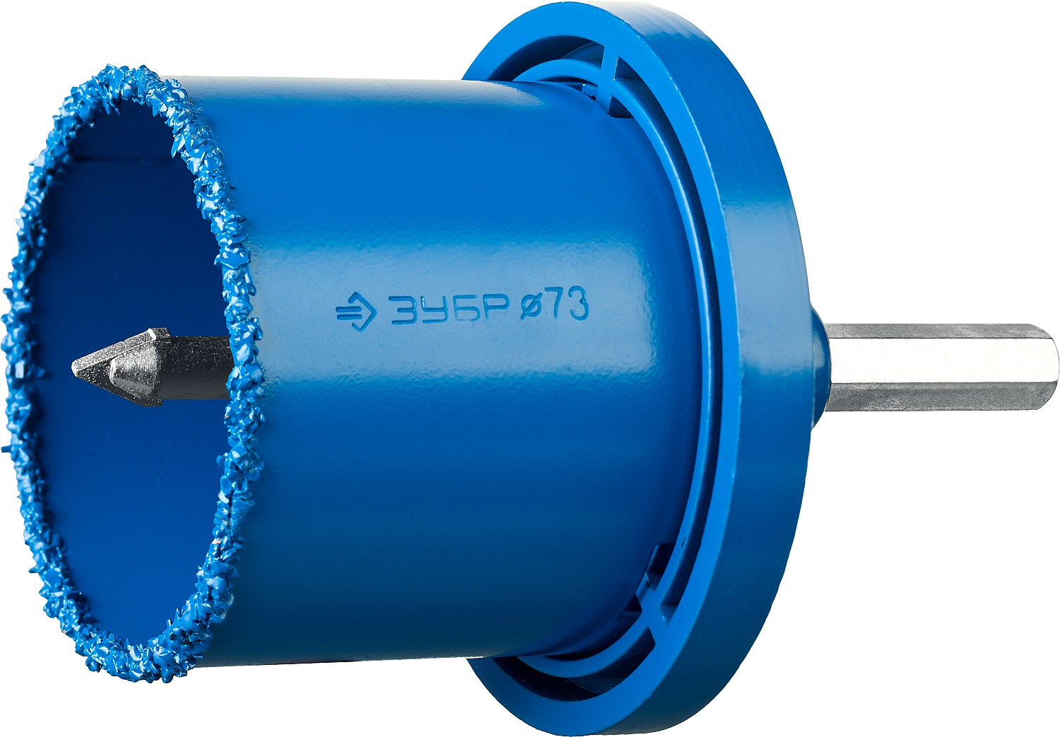 ЗУБР 6 шт, 33, 53, 67, 73 мм, карбид вольфрама, набор кольцевых коронок, Профессионал (33350-H6)