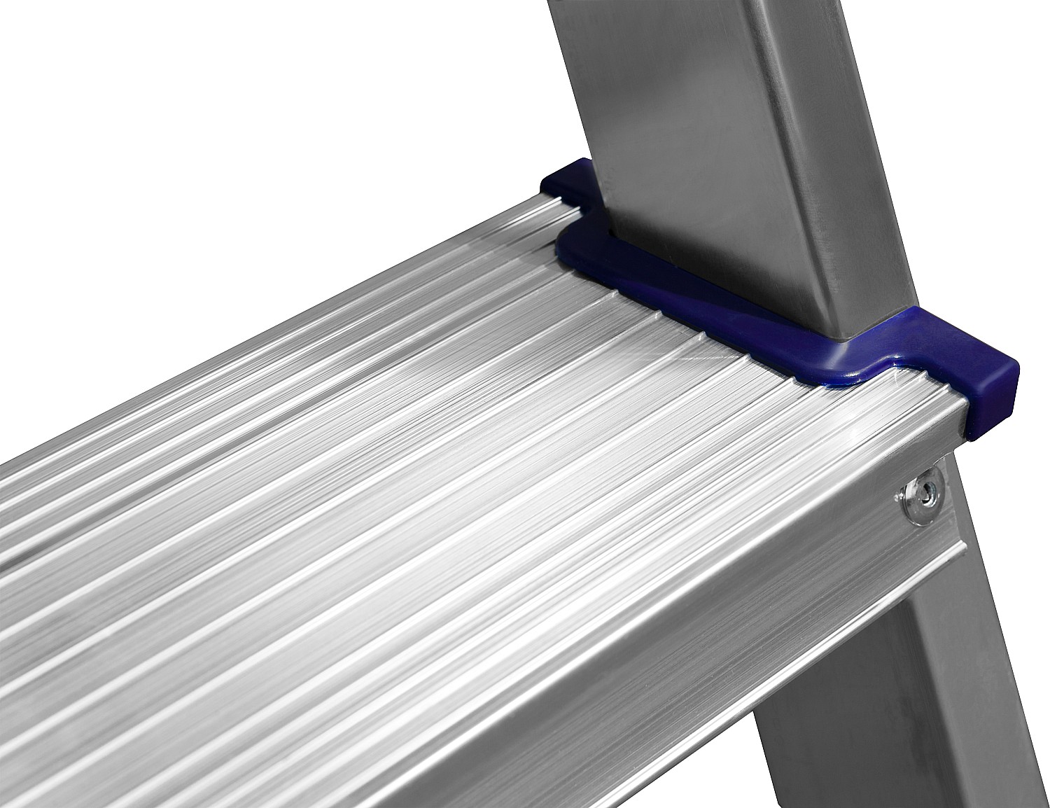 СИБИН 4 ступени, алюминиевая, двухсторонняя стремянка (38825-04)