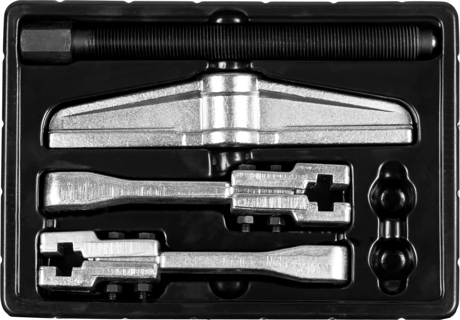 ЗУБР внешний d 50 - 165 мм, внутренний d 70 - 200 мм, раздвижной двухзахватный съемник, Профессионал (43310-200-150)
