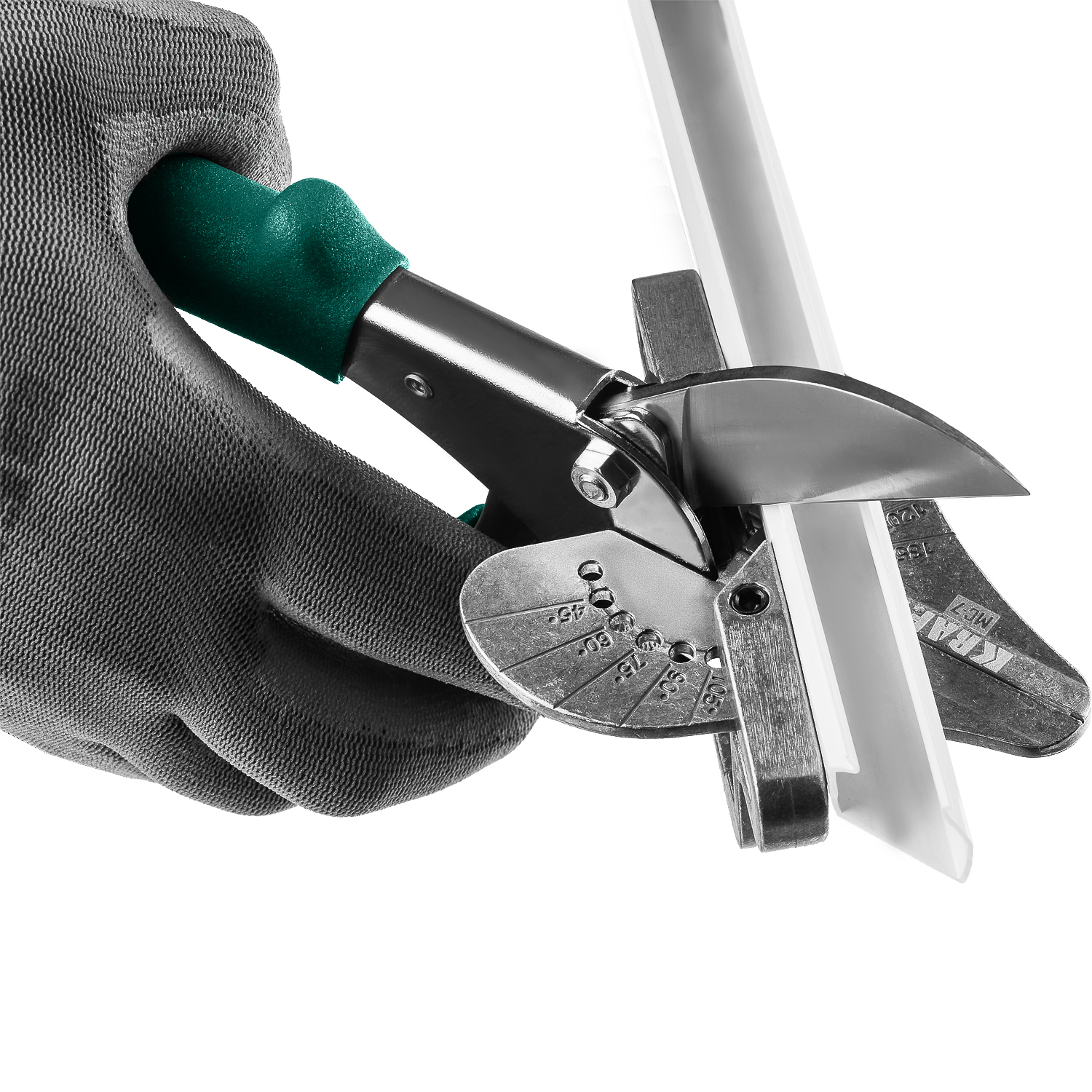 KRAFTOOL MC-7, угловые ножницы для пластмассовых и резиновых профилей (23372)