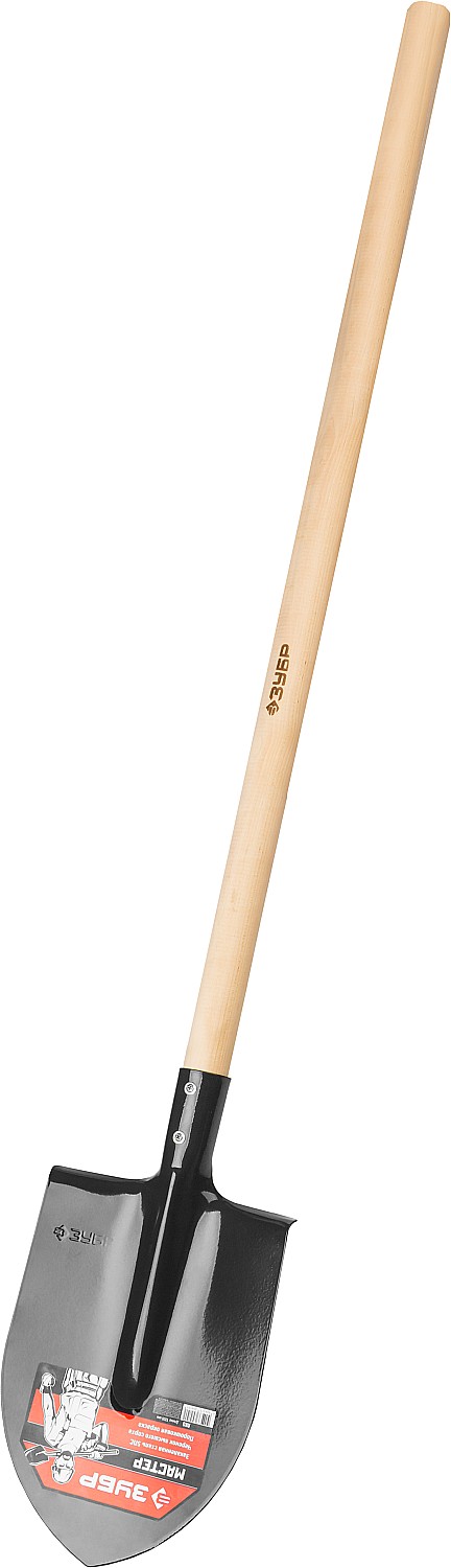 ЗУБР Мастер,143 см, деревянный черенок в/с, штыковая лопата, тип ЛКО, закаленное полотно (39570)