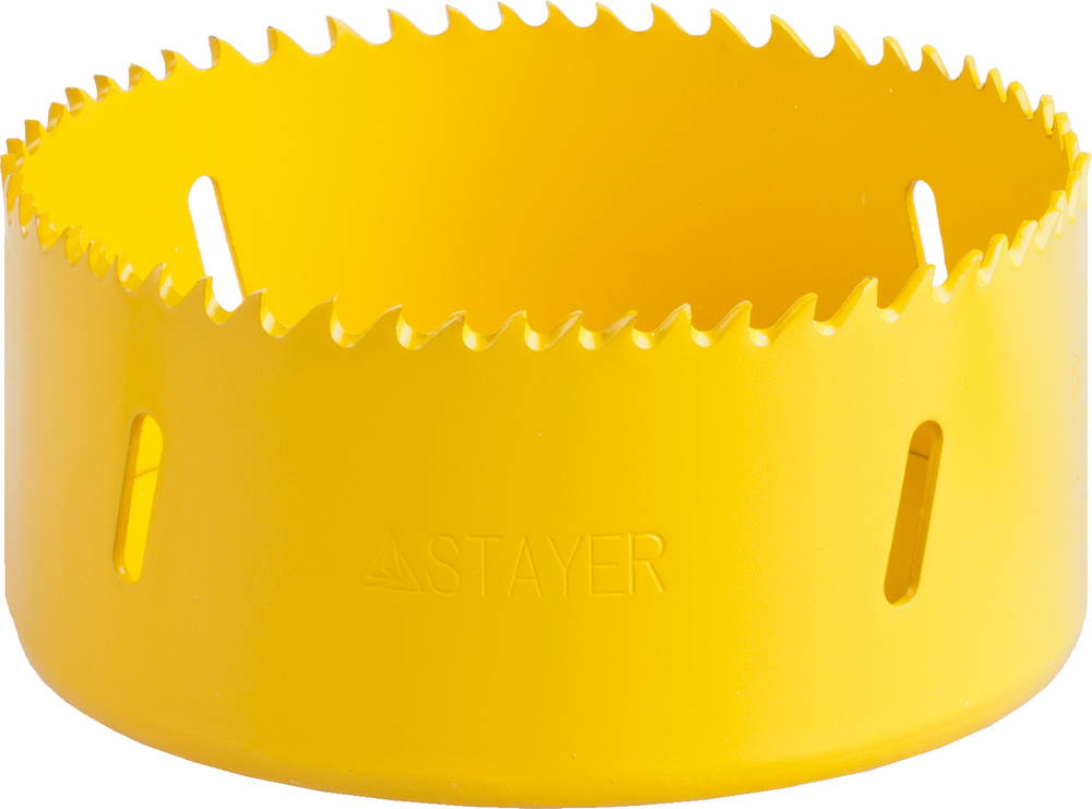STAYER COBRA-BiM 95 мм биметаллическая коронка, сталь HSS (29547-095)