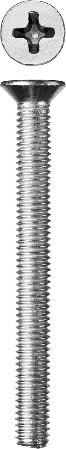 ЗУБР DIN 965, кл. пр. 4.8, M6 х 65 мм, цинк, 5 кг, винт с потайной головкой (303110-06-065)