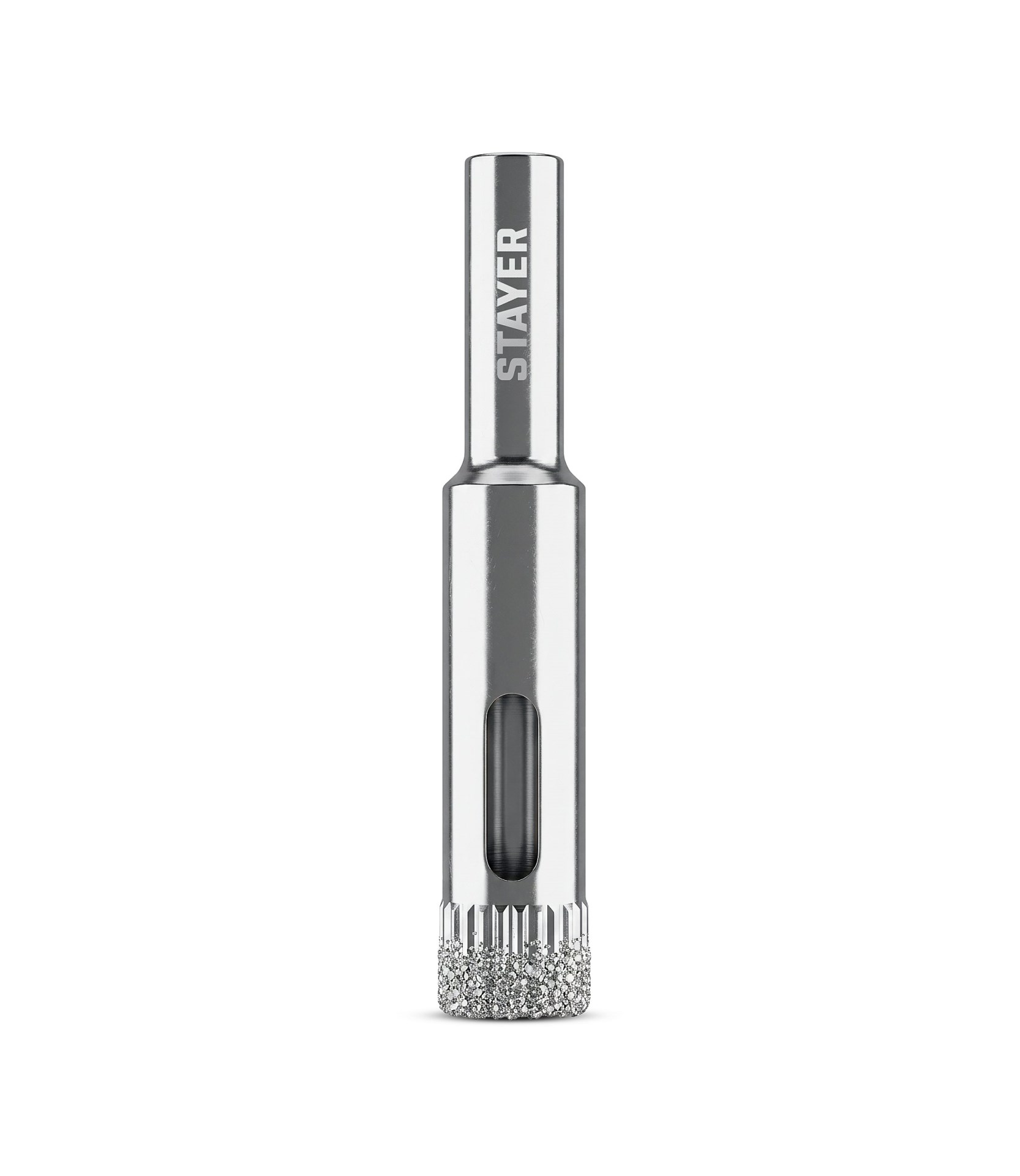 STAYER DIAMOND d 12 мм, Р60, Алмазное трубчатое сверло (29930-12)