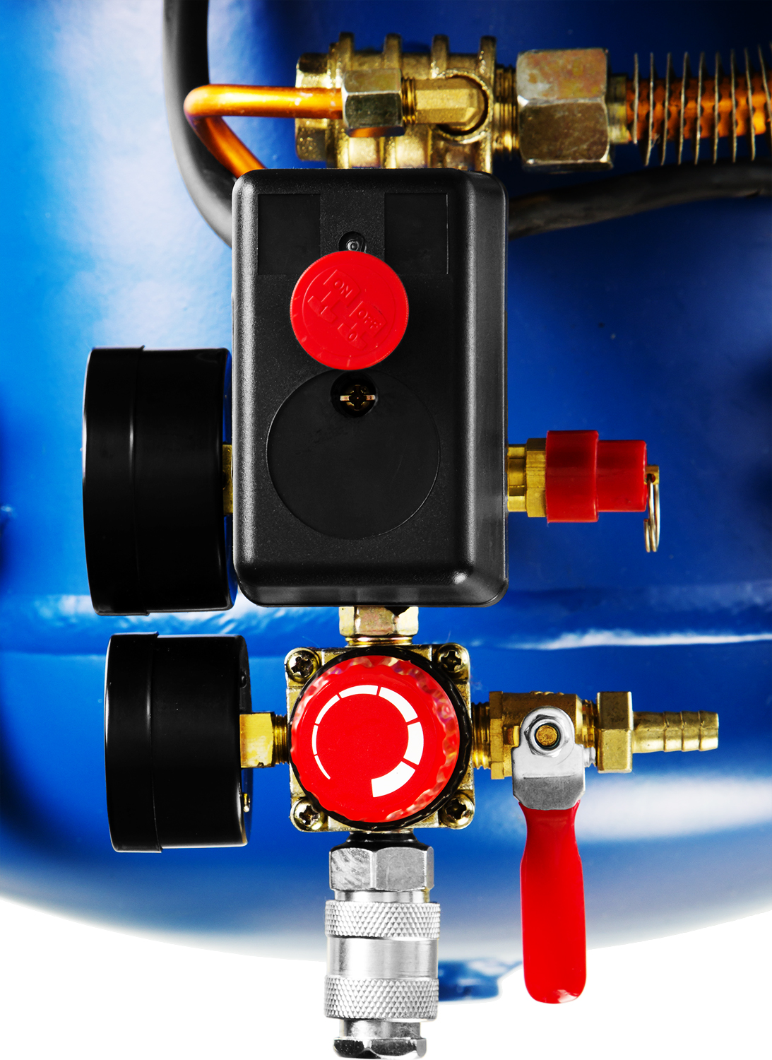 ЗУБР 440 л/мин, 50 л, 2200 Вт, ременной масляный компрессор, Профессионал (ЗКПМ-440-50-Р-2.2)