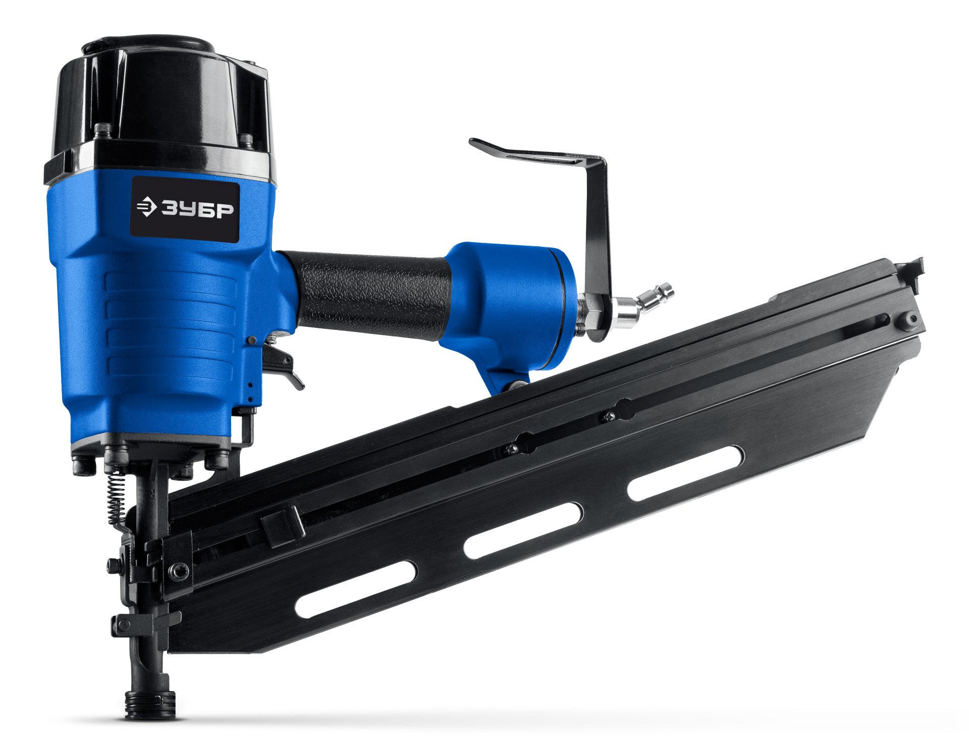 ЗУБР SN21-90, пневматический нейлер для реечных гвоздей ЗУБР SN21 (50-90 мм) Профессионал (31931)