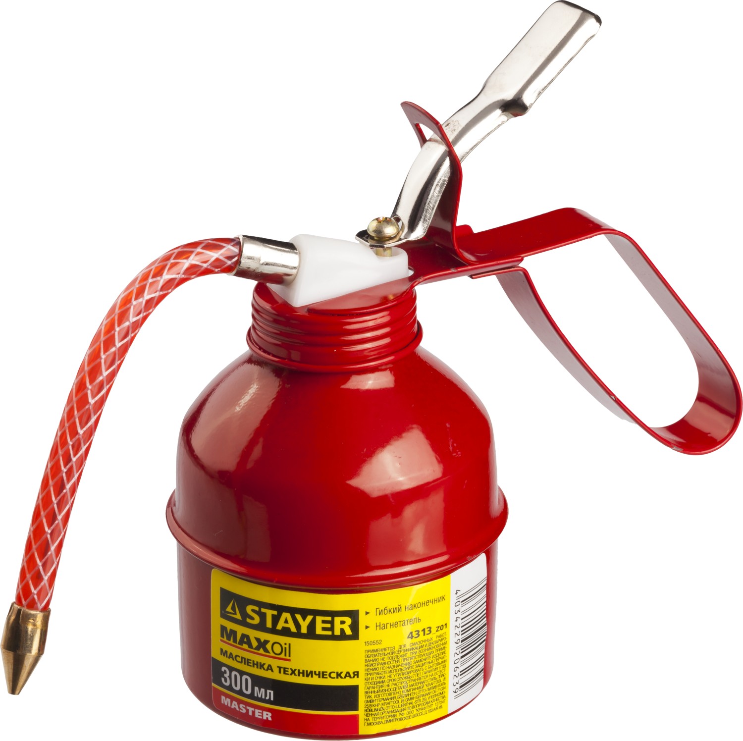STAYER 300 мл, техническая масленка с гибким наконечником (4313)