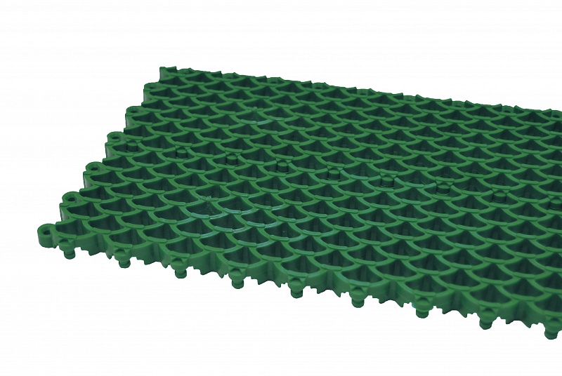 Ячеистое модульное покрытие "Барьер" (100x400x20 мм.) зеленый
