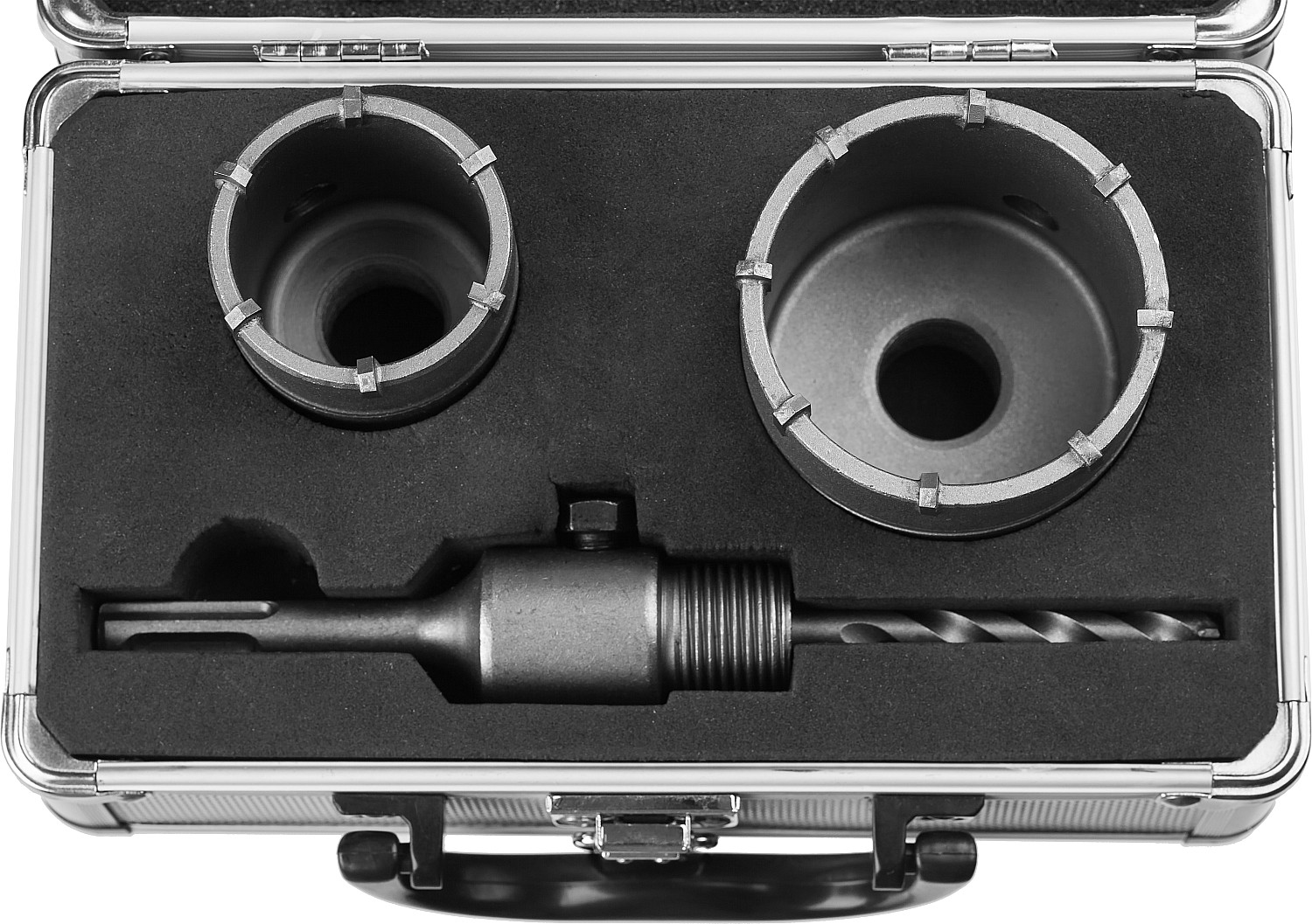 ЗУБР d 50, 68 мм, кейс, набор коронок по бетону с оснасткой (29211-H2)