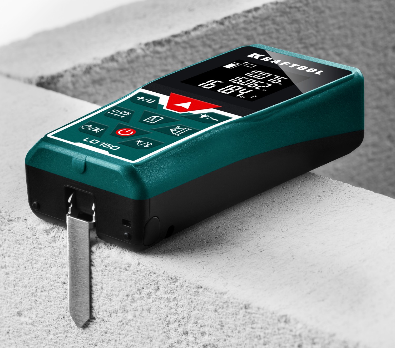 KRAFTOOL LD-150, 5 см - 150 м, лазерный дальномер (34767)